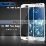 HOT 0.2MM 3D Curved Full Cover Tempered Glass Screen Protector for Samsung Galaxy Note Edge N9150 Anti-explosion Glass LCD GUARD