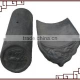 Shunfa big brand reliable grey ceramic roof tiles
