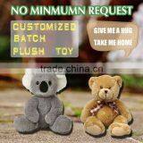 OEM ODM Products White Christmas Teddy Bear Plush Toy thumbnail-5