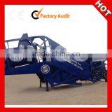 China brand YHZS25 small mobile batching plant for ready mix concrete