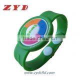 Waterproof Silicone RFID Wristband With NFC Ntag213 thumbnail-2