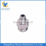 CNC Lathe Machining Parts, Chrome Plated Iron Reducing Connectors