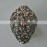 art and craft production high quality Decorative head for roma curtain pole