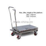 Stainess Steel Mobile Scissor Lift Table thumbnail-2