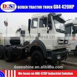 North Benz WEICHAI Engine 420hp 6x4 10wheels BEIBEN Tractor Truck thumbnail-2