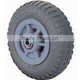 2.50-4 8inch Plastic CENTRE Solid PU Foam Wheel thumbnail-1