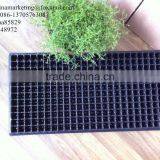 PS Material Plastic Plant Nursery Seedling Black Hole Tray 288 Cell With Different Thickness thumbnail-2