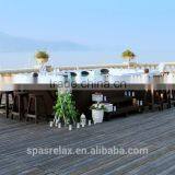 CE Approved Freestanding Swimming Pool Outdoor Swim Spa Above Ground Spa Pool thumbnail-4