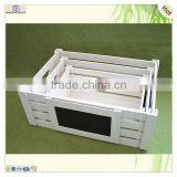 Free Sample Handle White Colored Wooden Wine Crates thumbnail-6