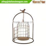 Decorative Metal Victorian Bird Cage for Centerpiece thumbnail-2