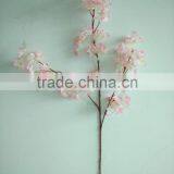SJ010153 Artificial Branch Silk Flower Plastic Cherry Stem thumbnail-1
