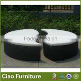 Audu Rattan Queen Cheap Outdoor Patio Daybed thumbnail-1