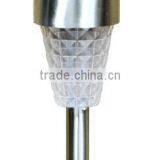 12pk Stainless Steel Solar Garden Lawn LED Path Light 75mm thumbnail-2