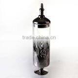 Leopard Print Collection Decal Glass Apothecary Jar thumbnail-3