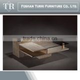 Italy Modern High Quality Square Travertine Base Coffee Table