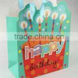 Shopping Paper Bag With 3D Flower Pattern/Printed Foldable Gift Bag thumbnail-4