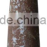 Antique Brass Rusty Tall Cone Oil Lamp Home Decoration thumbnail-1