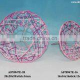 Rattan Flower Holder thumbnail-1