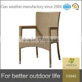 2017 NEW model outdoor rattan wicker chair for garden