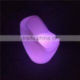 PE Polyethylene Material Plastic LED Illuminated Chairs for Bar Nightclub Coffee House thumbnail-2