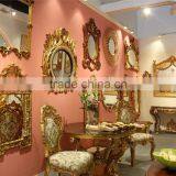 MH-2048-01 Iron Round Shaped Decorative Mirror for Hotel Project thumbnail-2