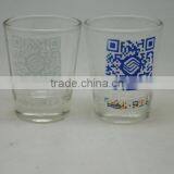Summer Hot Sale Clear Custom Glass Mugs With Cold Color Changing thumbnail-1