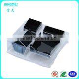 2014 New Product Acrylic Office Supplies Stationery Storage Box With Card and Pen Holder