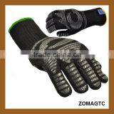 Extreme Heat Resistant EN407 Certified BBQ Gloves ,Kitchen Food Grade Cooking, Grilling& Baking Oven Mitts thumbnail-3