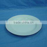 Enamelware 14-26cm White Porcelain Enamel Unpatterned Soup Plates Plain thumbnail-2