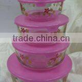 GH053 5pcs Glass Bowl Set With Deco thumbnail-2