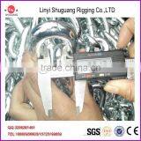 Factory Supply Standard or Nonstandard and Welded Chain Structure 1 Inche Galvanized Steel Link Chain thumbnail-1