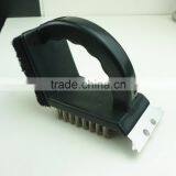 85011 2 Sided Grill Brush BBQ Cleaner Stainless Steel Edge thumbnail-3