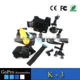 2016 Hot Selling Products Factory Price Used for Gopros Heros 4 Accessories Kit Mount thumbnail-3