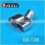 Double Square Stainless Steel Flexible Exhause for Cars thumbnail-1