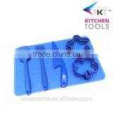 6Pcs Food Grade Silicone Baking Set Hot Selling In Amazon thumbnail-1