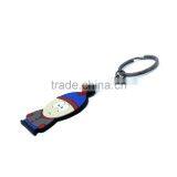 Wholesale Shenzhen Factory 3D Custom Promotional Gift Keychains Soft Pvc Silicone Keychain Keyring Gift thumbnail-2