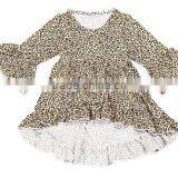 Wholesale Baby Cotton Blouse Boutique Children Cotton Ruffle Top Kids Autumn& Fall Clothes thumbnail-3
