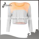 Color Combination & Dry Fit Long T-shirt Wholesale China thumbnail-1