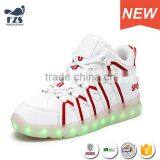 HFJH-18 Wholesale PU Low MOQ Led Sports Men Shoes thumbnail-2