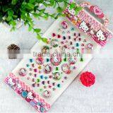 Free Sample Multi-Stone Shaped Assorted Self Adhesive Diamond Rhinestone Decorative Sticker Gems Crystals Sticker thumbnail-6