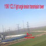 MEGATRO 110kV 1C2 J1 Light Angle Tension Transmission Tower thumbnail-3