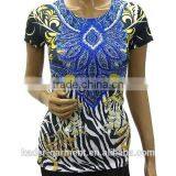 Women Clothing Sublimation Printing T-Shirt From China Supplier