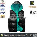 2015 Wholesale Customized Outdoor Men Slim Duck Down Vest thumbnail-1