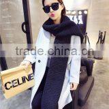 200*40cm New Popular Knitting Scarf Women Neck Thicken Scarf Winter Warm Scarves thumbnail-4