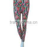 Flower Printing Leggings Seamless Women Underwear Ladies Seamless Legging thumbnail-1