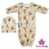 Soft Baby Boutique Outfits Newborn Night Suit With Hat Punjabi Suits With Patiala Salwar Kameez thumbnail-2