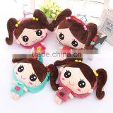 S16232A Cute Kids Plush Little Girl Messenger Sling Bag thumbnail-1