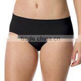 Black Polyester Seamless Lady Underwear Bikini Brief thumbnail-1