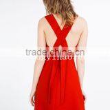 Dongguan Clothing Manufacturers Free Prom Fshion Summer Women Dress Designs 2016 Polyester for Ladies Fitness Woman Wear Sexy thumbnail-3