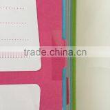 Case Bound Hardcover Planner With Card Index Page(PVC Film) Colors Printing Notebook thumbnail-4